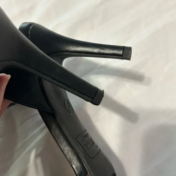 Circus Sam Edelman Tabitha Leopard Brown and Black Pointed Toe Heels size 7 - Picture 8 of 10